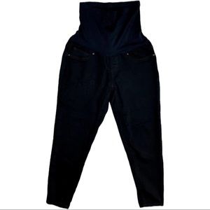 Bella Vida Black Capri Maternity Jeans Size M